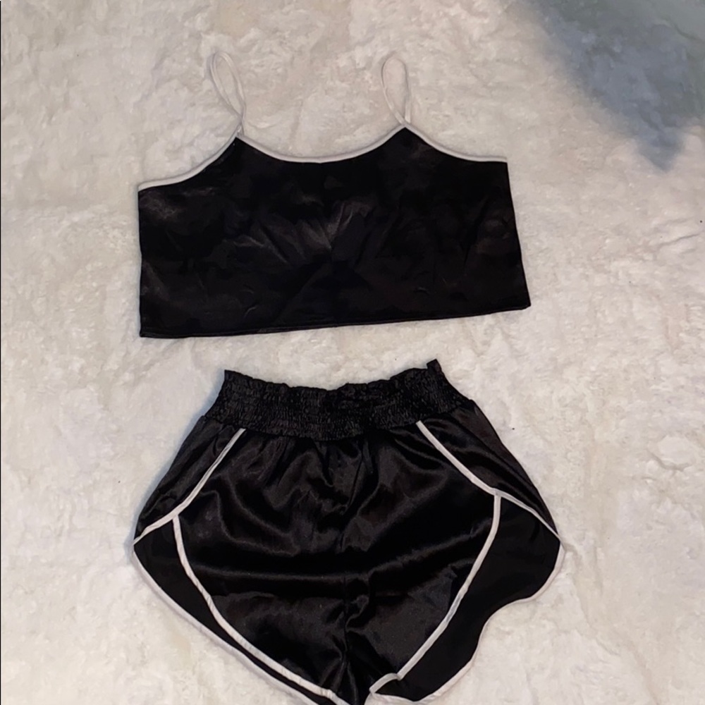 Satin loungewear
